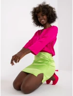 Sukňa WN SD 1403.17 fluo zelená