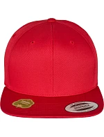 Flexfit 6089OC 6-panelová snapbacková čiapka z organického bavlneného materiálu 55.89OC červená