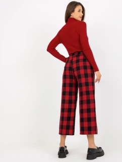 Nohavice LK SP 509097.20P čierno-červené