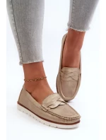 Dámske mokasíny z ekokože Golden Nestalia