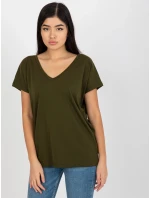 Dámske tričko RV TS 4832.30 khaki