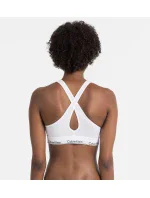 Podprsenka športová QF1654E-100 biela - Calvin Klein Podprsenka športová QF1654E-100 biela - Calvin Klein