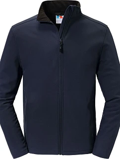 Russell Athletic 420M Pánska dvojvrstvová softshellová bunda „Essential“ 10.420M francúzska námornícka modrá