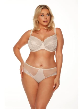 Čipkované nohavičky BM-41-MA-85-BEZ-FP1 - Bella Misteria