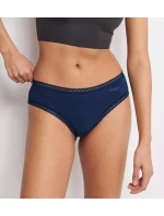 Dámske hipsterky GO Crush C3P - MODRÉ - modré M008 - SLOGGI