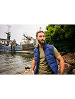 Cutter & Buck Oak Harbor Vest Men Pánska hybridná vesta 68.1476 tmavomodrá Cutter & Buck Oak Harbor Vest Men Pánska hybridná vesta 68.1476 tmavomodrá