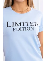 Limitovaná edícia blúzky modrá+čierna