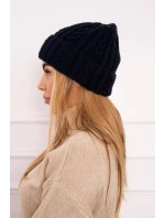 Šiltovka s vyhrňovacím lemom Marzena K206 navy blue