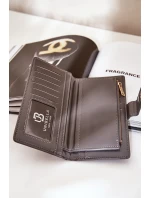 Portfel Damski Z Eko Skóry Szary Kalinessa