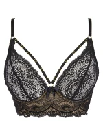 Dámsky sexy polokorzet V-10081 Black - Axami