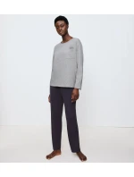 Dámske pyžamové súpravy PK 01 LSL X - GRAY - sivá M034 - TRIUMPH