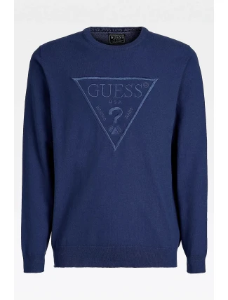 Pánska mikina U1GA09K68I1 - D780 tmavo modrá - Guess Pánska mikina U1GA09K68I1 - D780 tmavo modrá - Guess