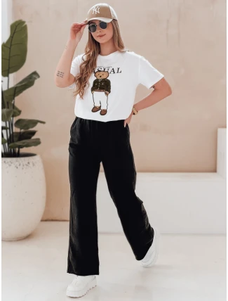 Dámske bavlnené tričko s medvedíkom MISSTARTA biele FashionStreet RY2880 Dámske bavlnené tričko s medvedíkom MISSTARTA biele FashionStreet RY2880