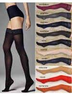 Dámske samodržiace pančuchy Veneziana Ar Fiona 60 den