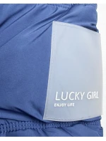 Púzdrová bunda s kapucňou modrá (KK60612) Púzdrová bunda s kapucňou modrá (KK60612)