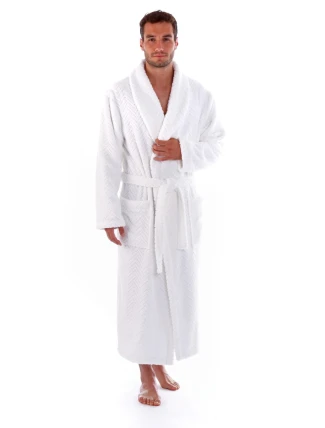 Pánsky župan Athena 2116 white - Vestis