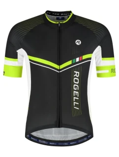 Rogelli Gara Mostro II dres čierna/žltá 2XL