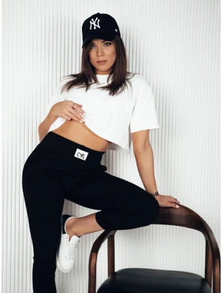 Dámske tepláky CYFL black FashionStreet UY1809 Dámske tepláky CYFL black FashionStreet UY1809
