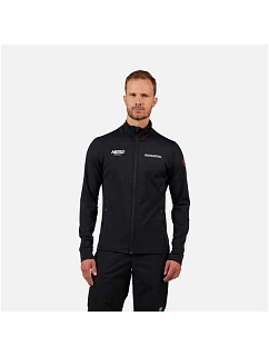 Pánska mikina ROSSIGNOL Hero Mid Layer Stretch Jkt, čierna