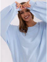 Mikina EM BL 716.14 svetlo modrá