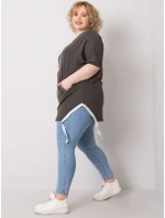 Blúzka RV BZ 6485.89 tmavá khaki