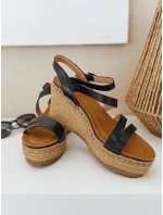 Dámske sandále SUMMERUP black FashionStreet ZY0988 Dámske sandále SUMMERUP black FashionStreet ZY0988