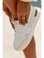 Dámske tenisky na platforme LEE EMMA WOMEN LOW 50251014.04L Beige