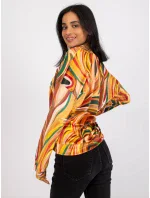 Blúzka DHJ BZ 6033.21P tmavo žltá