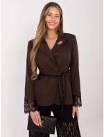 MI MA bunda A2895.54 tmavohnedá