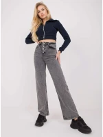 Džínsové nohavice MR SP 357.04P tmavo šedá