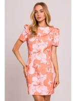 M856 Viacfarebné mini šaty - model 1