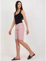 Dámske šortky D63990T61827ZD Light Pink - Sublevel