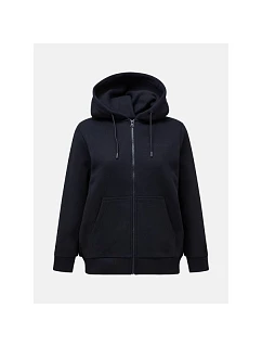 Dámska mikina Peak Performance W Original Small Logo Zip, čierna