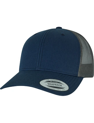 Flexfit 6606/6606T 6 panelová vintage kšiltovka "Trucker" 55.6606 navy/silver Flexfit 6606/6606T 6 panelová vintage kšiltovka "Trucker" 55.6606 navy/silver