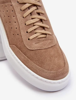 Pánska semišová športová obuv Zazoo 1544 beige