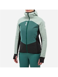 Lyžiarska bunda MILLET MHITE PRIMALOFT HOODIE, zelená