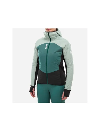 Lyžiarska bunda MILLET MHITE PRIMALOFT HOODIE, zelená Lyžiarska bunda MILLET MHITE PRIMALOFT HOODIE, zelená