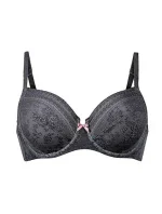 Fleur podprsenka s kosticou 5653 antracit - RosaFaia