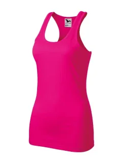 Tielko Racer neónovo ružové