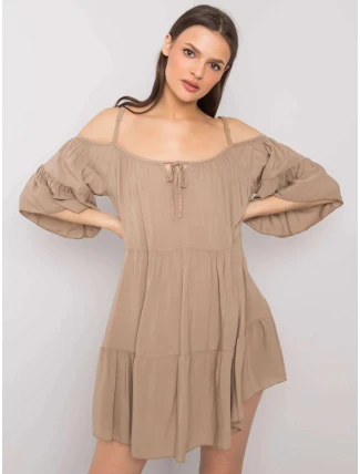 Dámske šaty TW SK BI 80840.20 béžová - ťava - Och Bella