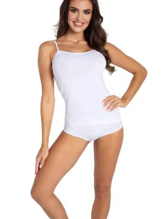 Dámska košieľka Seamless cotton camisole 2405s Biela - GATTA
