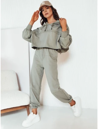 Dámska tepláková súprava BISTAN olive FashionStreet AY1016 Dámska tepláková súprava BISTAN olive FashionStreet AY1016