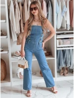 Dámsky džínsový overal s korzetom GORSETTA modrý FashionStreet EY2588