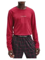 Pánske pyžamo NM2178E - V5N - vínová - Calvin Klein Pánske pyžamo NM2178E - V5N - vínová - Calvin Klein