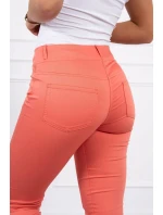 Dámske nohavice 2628-1 apricot - Kesi