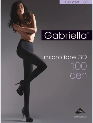 Pančuchové nohavice Gabriella Microfibre 3D 119 2-4 100 deň