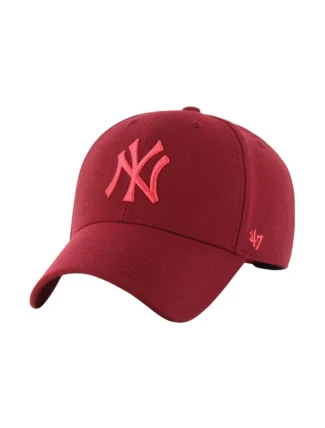 '47 Brand New York Yankees MVP Snapback Cap Maroon B-MVPSP17WBP-RZD '47 Brand New York Yankees MVP Snapback Cap Maroon B-MVPSP17WBP-RZD