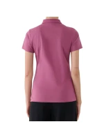 Dámske polo tričko 4F F554 bordové 4FWAW25TPTSF554 60S