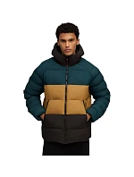 Puma Pánska mono bunda s kapucňou green-brown-black 688367 75 muži