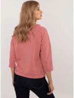 Blúzka CLM BZ 1270.39P tmavoružová